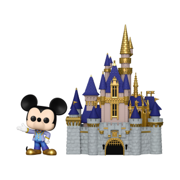 FUNKO POP! - Disney - Disney World 50th Anniversary Cinderella Castle and Mickey Mouse #26